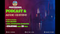 do professional podcast editing and audio editing