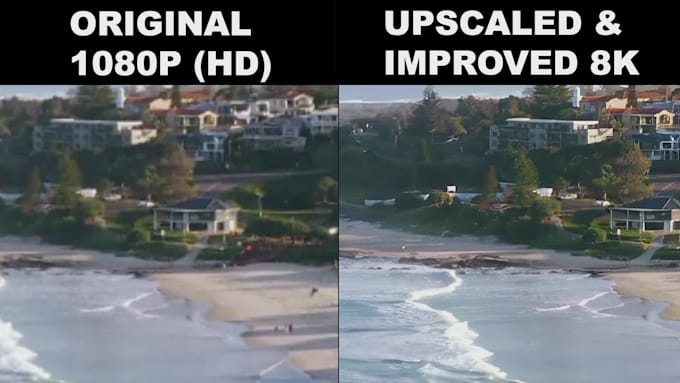 enhance, upscale and restore video using ai