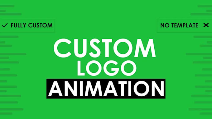 create custom logo animation