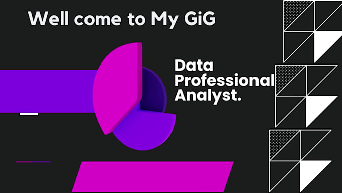be your data analyst, statistician, data visualization and tutor