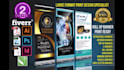 design modern roll up, standee, pull up or pop up banner