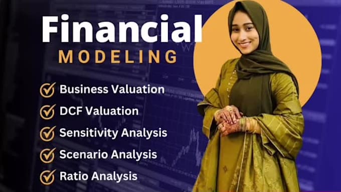 do financial modelling, business valuation and dcf discounted cash flow model