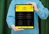 design catering menu and flyers for you