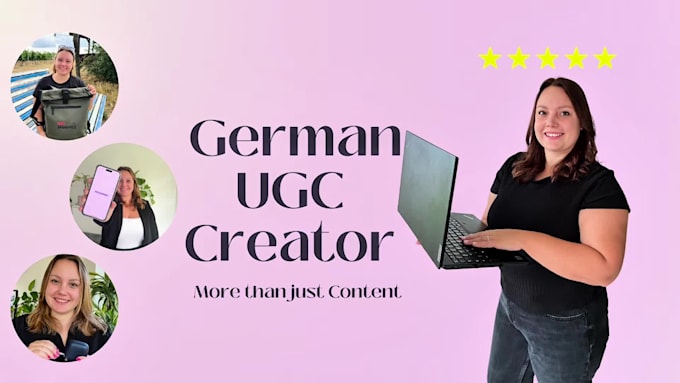 be your german spokesperson and female model