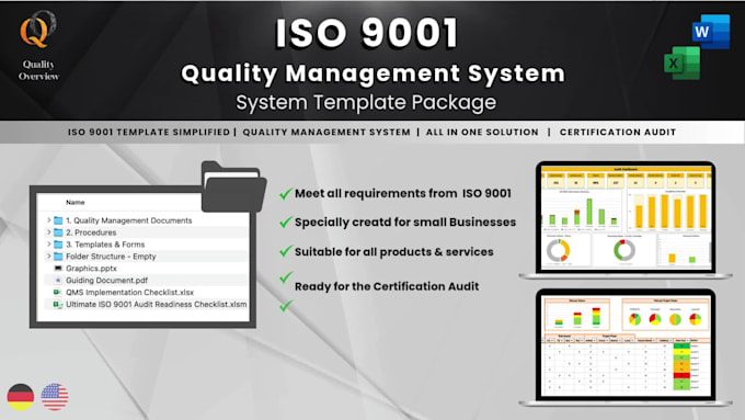 create your iso 9001 quality management system