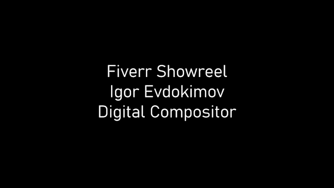 do visual effects and digital compositing