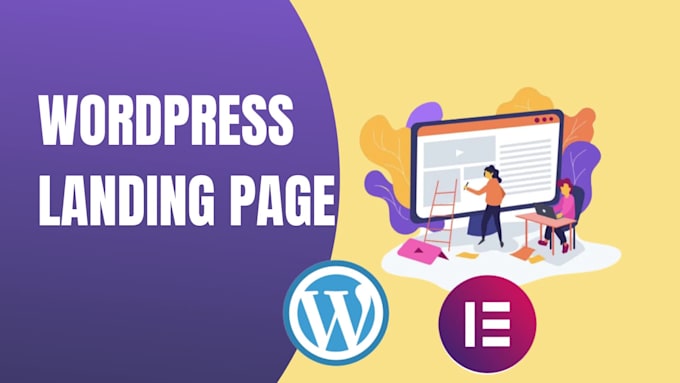 design outstanding landing page in elementor pro wordpress