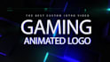 create custom gaming animated logo intro video