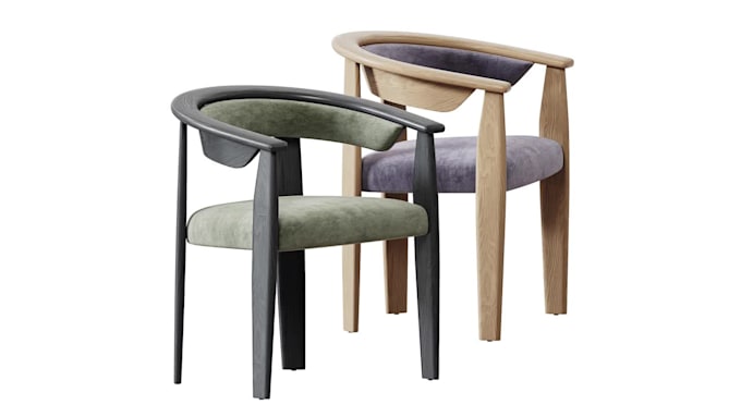 sell 10 premium dining chair 3d models bundle