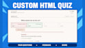 turn your questions into an interactive HTML quiz