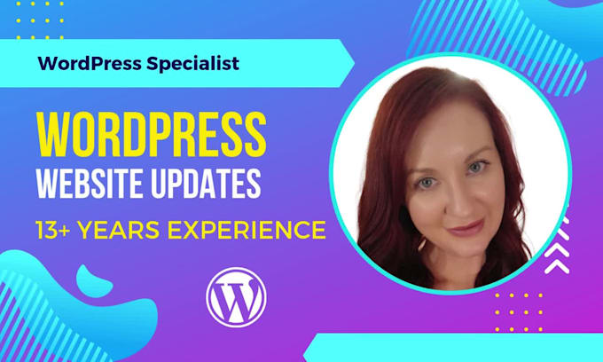update your wordpress website content