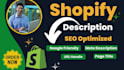 write epic shopify product description with shopify SEO title