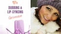 do dubbing and lip sync for german voice over