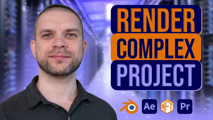 fast render your after effects, premiere pro, and blender project