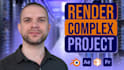 fast render your after effects, premiere pro, and blender project
