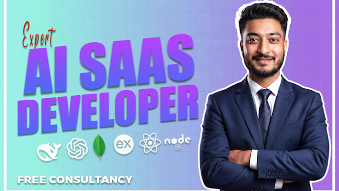 be your backend developer and front end developer for ai saas