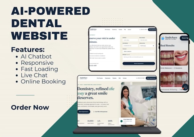 build a premium business website with ai chatbot