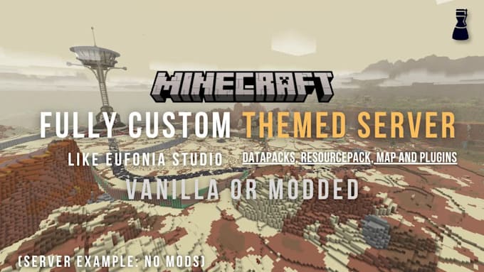 create a custom themed minecraft server or world