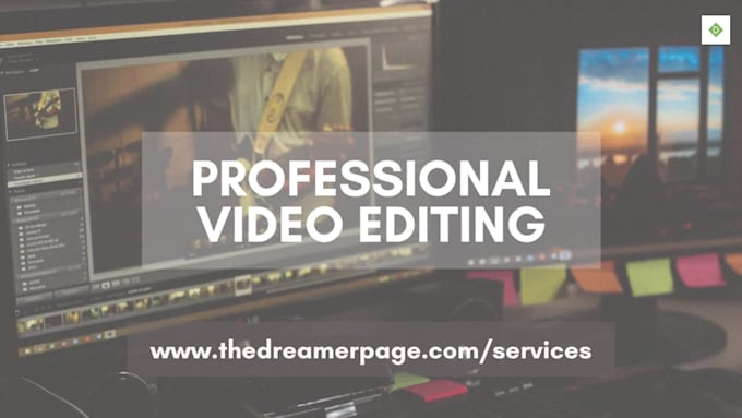 Do an amazing professional video editing by Thedreameropc | Fiverr