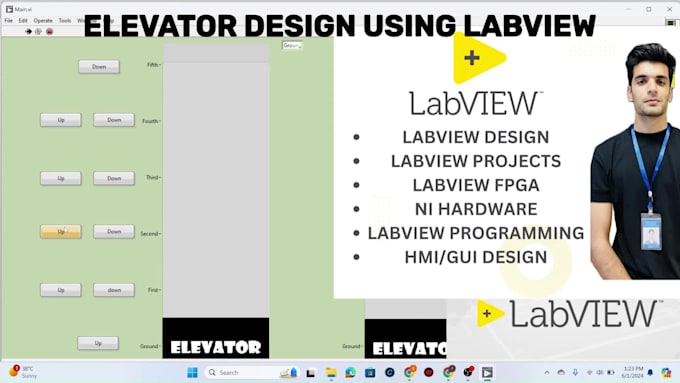 provide professional labview coding and support