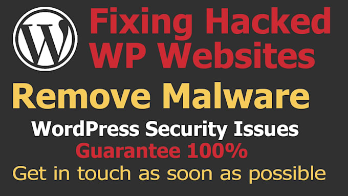 give you strong wordpress security, remove malware, repair
