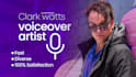record a deep, natural male voice over