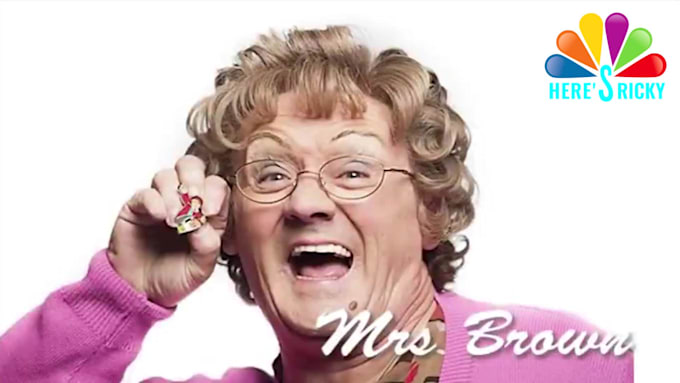 voice your script as mrs brown from the bbc tv show