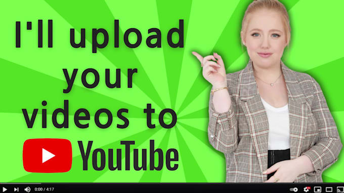 upload your videos to youtube
