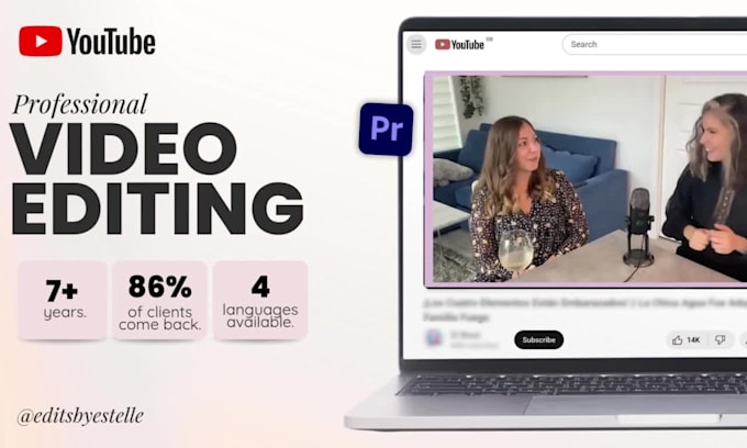 edit videos for youtube and social media