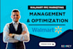 setup, optimize and manage walmart PPC campaigns