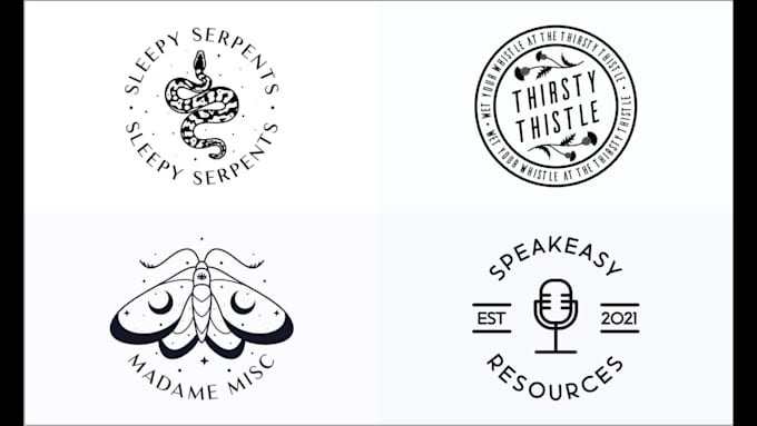 create premium hand drawn logo