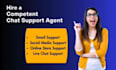 be live chat support agent, customer support, email support, customer service