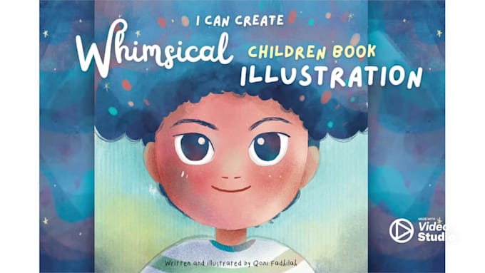 draw your unique and whimsical children book illustration