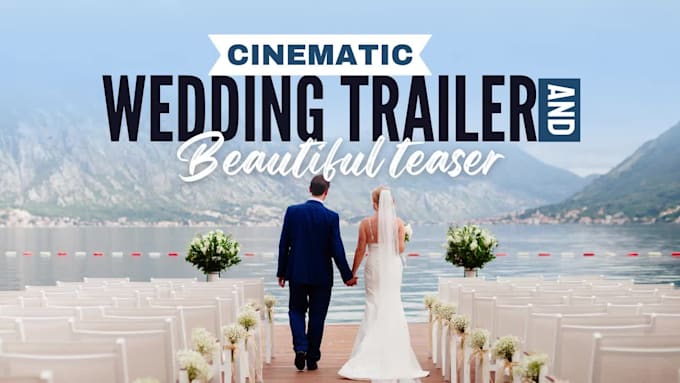 create a romantic cinematic wedding video in 24 hours