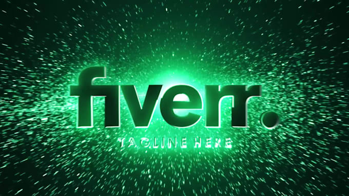 create epic space explosion logo reveal intro