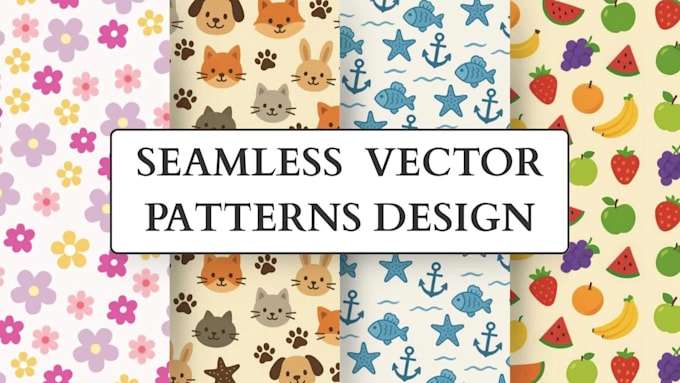 create custom seamless repeat patterns