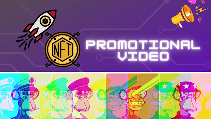 create nft promotion video