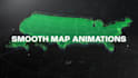 make customised map animations in after effects