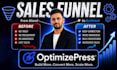 design optimizepress sales funnel, wordpress website
