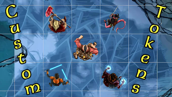 draw your top down dnd tokens roll20 foundry fantasy grounds owlbear