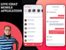 do live chat mobile and web application