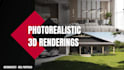 create realistic 3d architecture exterior and interior rendering