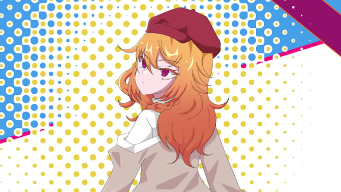 draw 2d animation in anime style
