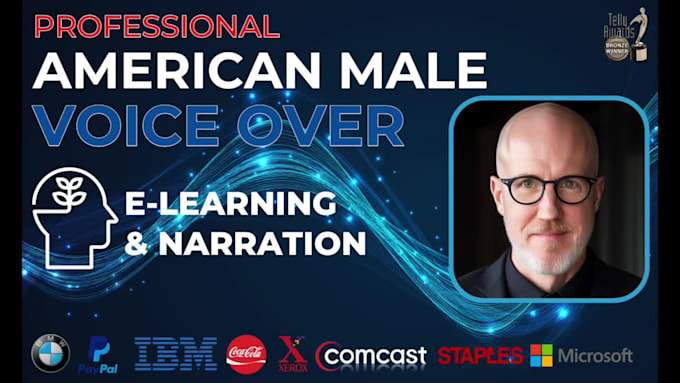 Record a professional american male elearning, narration by Voiceprousa ...