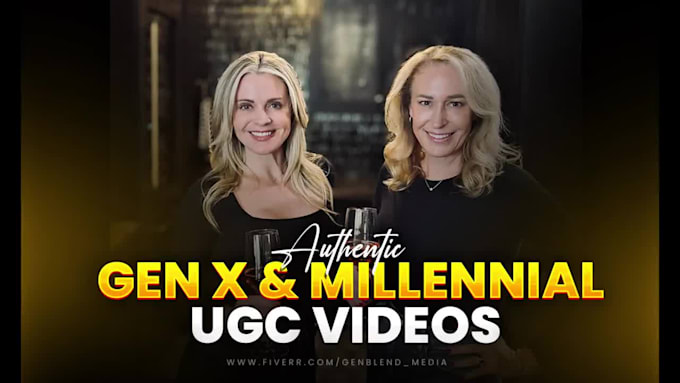 create authentic gen x and millennial ugc videos for tiktok and instagram