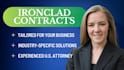 write any custom legal contract as your business attorney