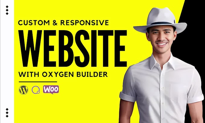 custom wordpress website design with oxygen builder, elementor in 1 day delivery