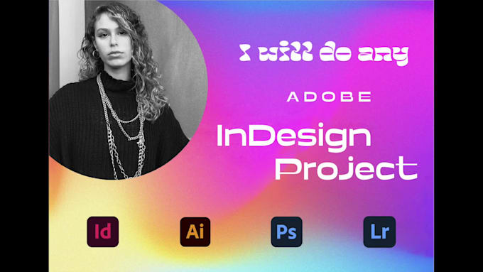 do any indesign project
