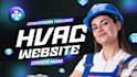 design a lead ready hvac website in canva for your business
