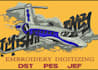 create custom embroidery patches digitizing into dst, pes, in1hour